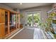 Relaxing interior sauna featuring a door leading to the patio at 6008 Candlestick Ln, Lancaster, SC 29720