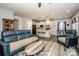 Spacious living room with open kitchen views provides ample seating and a cozy atmosphere for gatherings at 105 Chase View Ln, Troutman, NC 28166
