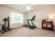 Dedicated workout room with modern equipment and ample space for exercise at 130 Bay Laurel Dr, Mooresville, NC 28115