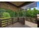 A cozy covered porch for outdoor relaxation and enjoyment at 14010 Mccord Rd, Huntersville, NC 28078