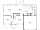 A detailed floorplan illustration of the home's first floor layout including the Kitchen and Gathering Room at 15003 Boudins Ln, Charlotte, NC 28278
