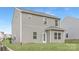 Exterior view of the home showing the vinyl siding and backyard at 165 Clove Hitch Dr # I281, Statesville, NC 28677