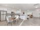 Open concept living area and kitchen provides seamless flow for living and entertaining at 165 Clove Hitch Dr # I281, Statesville, NC 28677
