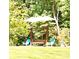 Shady backyard features a swing set with seating, creating a relaxing outdoor space at 217 Eighth Ave, New London, NC 28127