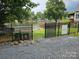 Water access to the community's private lake from a secure, gated location at 217 Eighth Ave, New London, NC 28127