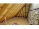 Unfinished attic area for storage or home improvement projects at 495 Bay Harbour Rd, Mooresville, NC 28117