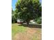 Small shed with white and brick exterior at 6006 White Store Rd, Marshville, NC 28103