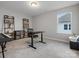 Versatile bedroom with a desk, bookshelves, a keyboard and a comfortable space for various activities at 6012 Millbridge Pkwy, Waxhaw, NC 28173
