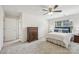 Bright main bedroom with large window and furniture at 6315 Prosperity Church Rd, Charlotte, NC 28269