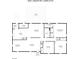 Detailed floor plan showcasing the layout of the home, including dimensions of each room at 6624 Lancer Dr, Charlotte, NC 28226