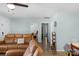 Spacious living room providing seamless access to other rooms at 772 Austin Rd, New London, NC 28127