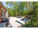 A stone patio provides the perfect place for grilling and outdoor gatherings at 961 Confederate Ave, Salisbury, NC 28144