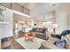 Open concept living spaces with a modern kitchen, dining area, and living area at 18011 Wilbanks Dr, Charlotte, NC 28278