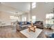 Open living spaces feature a comfortable living area, dining area, and lots of natural light at 18011 Wilbanks Dr, Charlotte, NC 28278