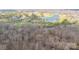 Scenic aerial view of the home situated near a golf course and lake at 4001 Carmel Acres Dr, Charlotte, NC 28226
