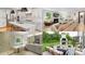 Home interior collage: kitchen, living room, bath and patio at 4174 Charlton Rd, Fort Mill, SC 29715