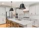 Modern kitchen featuring a large island, stainless steel appliances, and stylish pendant lights at 4174 Charlton Rd, Fort Mill, SC 29715
