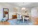 Elegant dining room with stylish decor and lots of natural light at 4616 Gold Finch Dr, Denver, NC 28037