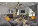 Spacious living room featuring comfortable seating and elegant decor at 464 Granite Lake Ct, Denver, NC 28037