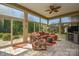 Bright, airy screened patio with lots of natural light at 464 Granite Lake Ct, Denver, NC 28037