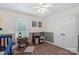 Cozy Bedroom with hardwood floors, and a ceiling fan at 4916 Ritchie Rd, Lincolnton, NC 28092