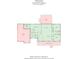 Layout featuring a primary bedroom, kitchen, living room, covered deck and covered front porch at 4916 Ritchie Rd, Lincolnton, NC 28092