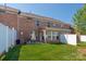 Fenced backyard with healthy green grass and a covered patio area, ideal for outdoor entertaining at 5014 Forest Hills Pl, Fort Mill, SC 29707