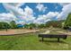 Outdoor playground with swings, slides, and climbing structures set in a well-maintained, Gathering-friendly community at 5014 Forest Hills Pl, Fort Mill, SC 29707