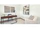Inviting home office with contemporary decor, desk, chair, and lots of natural light at 5540 Pamplona Way, Charlotte, NC 28214