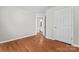 Bedroom with an ensuite bathroom and neutral decor at 8309 Shinkansen Dr, Charlotte, NC 28213