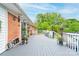 Expansive outdoor deck is perfect for entertaining and relaxation at 109 Ashley St, Shelby, NC 28150