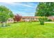 Charming brick home with large front lawn and mature landscaping at 109 Ashley St, Shelby, NC 28150