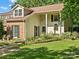 Exterior view of a well-maintained home with manicured landscaping and inviting curb appeal at 11121 Sevilla Ct, Charlotte, NC 28226