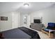 Bedroom with a queen bed, closet, and furniture at 16337 Greybriar Forest Ln, Charlotte, NC 28278