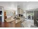 Stylish kitchen with granite countertops and stainless steel appliances at 16337 Greybriar Forest Ln, Charlotte, NC 28278