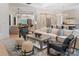 Open floor plan showcases kitchen, breakfast nook, and living area with an abundance of natural light at 18207 Shearer Rd, Davidson, NC 28036