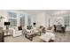 Bright living room featuring neutral furniture, large windows, a stylish coffee table, and contemporary decor at 2043 Skyhawk Dr, York, SC 29745