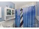 Stylish bathroom with coastal themed decor at 205 Wrentree Ln, Gastonia, NC 28056