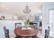 Bright dining area offering contemporary lighting and seating at 3050 Des Prez Ave, Fort Mill, SC 29707