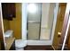 Bathroom with a shower stall and vanity at 3225 Sawmill Rd, Hickory Grove, SC 29717