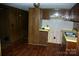The kitchen features wooden cabinets and countertops at 3225 Sawmill Rd, Hickory Grove, SC 29717