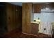 The kitchen features wooden cabinets and countertops at 3225 Sawmill Rd, Hickory Grove, SC 29717