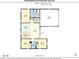 Floor plan showing layout of bedrooms, bathrooms, kitchen, and garage at 355 Northbrook Iii School Rd # 10, Vale, NC 28164