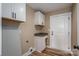 Laundry room with white cabinets and counter space at 355 Northbrook Iii School Rd # 10, Vale, NC 28164