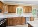 Kitchen featuring bright counters, cabinetry, and stainless steel appliances at 4628 Dovefield Ln, Kannapolis, NC 28081