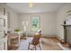 Home office featuring natural light from the window and hardwood floors at 1000 Oakshade Ave, Kannapolis, NC 28083