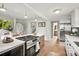 Spacious kitchen with stainless steel appliances, a center island, and an open layout for entertaining at 1000 Oakshade Ave, Kannapolis, NC 28083