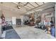 Spacious garage with ample storage and room for multiple vehicles at 1140 Landsdown Dr, Salisbury, NC 28147