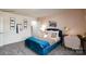 Stylish bedroom featuring a unique bed, fun decor, and a practical desk setup at 118 Parker Claire Ln, Kings Mountain, NC 28086