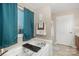 Relaxing bathroom featuring a bathtub and a bright window at 1221 Woodpecker Dr, Clover, SC 29710